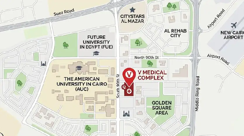 Location v Medical complex