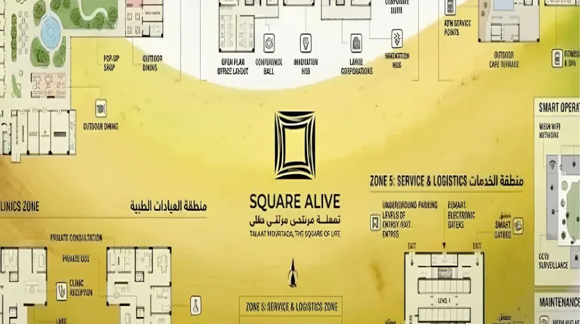 Master plan مشروع ايجي تاورز