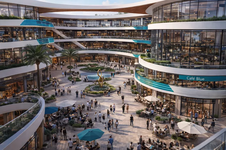 محل 36م للبيع الدور الارضي في مول فيورا العاصمة الإدارية Veyora commercial hub New capital