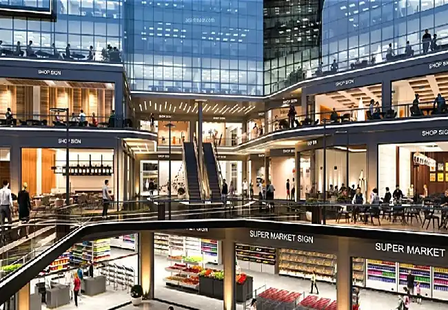 مول عدن وان بيزنس كومبلكس Mall Eden One Business Complex