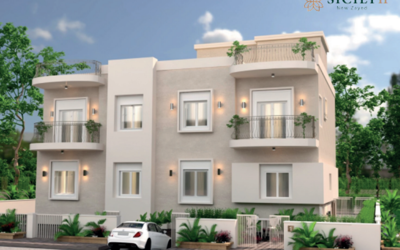 تاون هاوس للبيع 165م في كمبوند لافرز زايد الجديدة Compound Lovers New Zayed