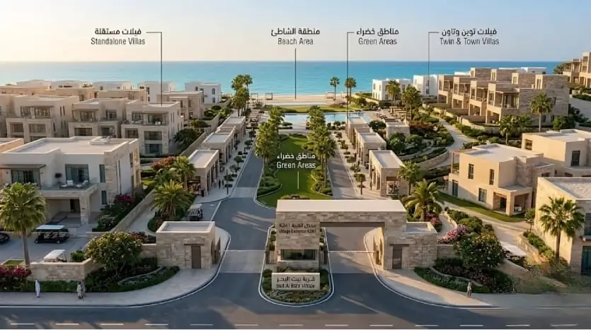 قرية بيت البحر سيدي حنيش Beit Al Bahr North Coast أسعار 241