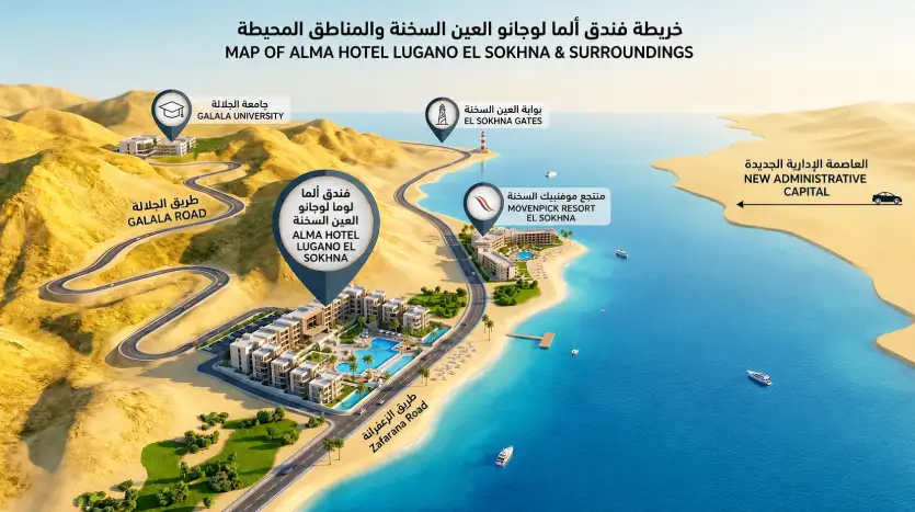 Location alma hotel 