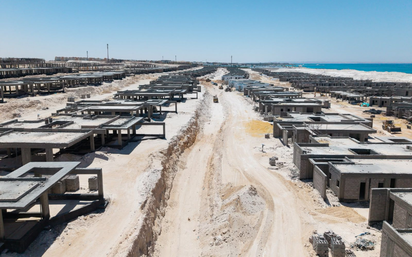 شالية للبيع 93م في قرية سولاري الساحل الشمالي Solare North Coast