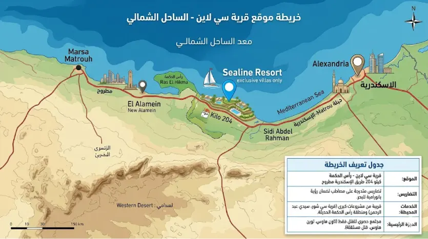 Location sealine 