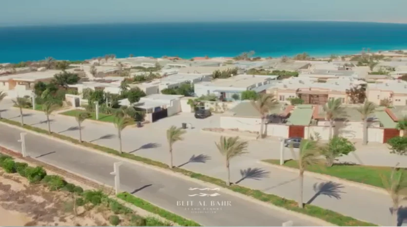 شاليه للبيع 123متر متشطب بالكامل فى قرية بيت البحر الساحل الشمالي سيدى حنيش