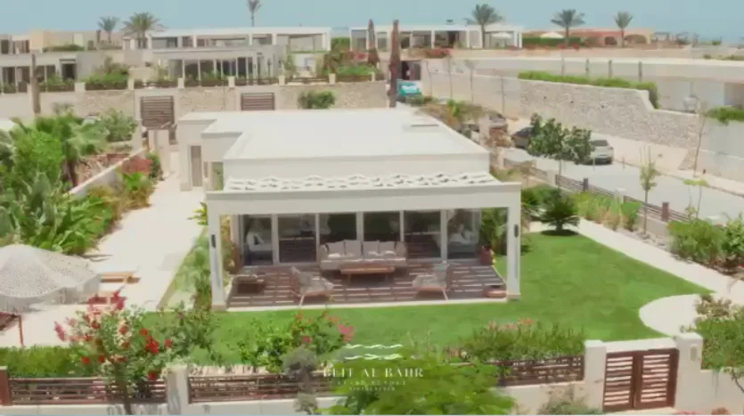 فيلا للبيع متشطبة بالكامل و بفيو على البحر فى Beit Elbahr الساحل الشمالى
