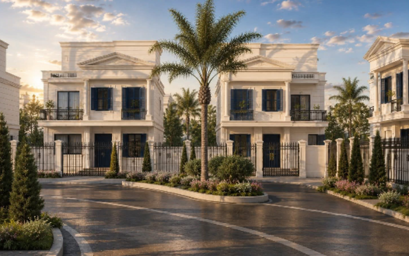 فيلا مستقلة للبيع 217م في كمبوند مونو فيلا زايد الجديدة Mono Villa New Zayed
