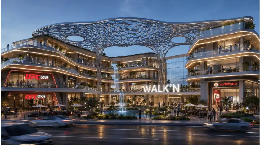 مول ووك ان أكتوبر Walk’N Mall October أسعار ومساحات