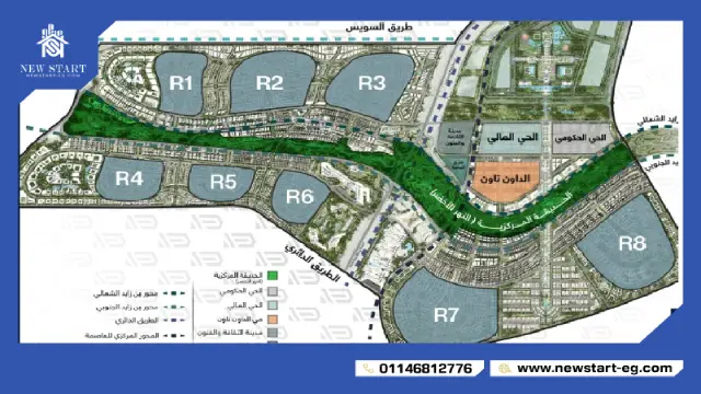 كمبوندات العاصمة الإدارية الجديدة