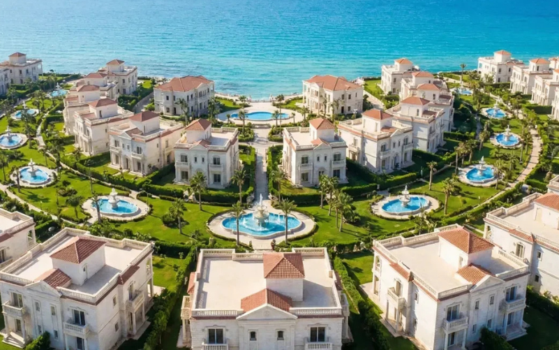 شالية للبيع استلام فوري 110م في قرية لافيستا باي الساحل الشمالي La Vista Bay