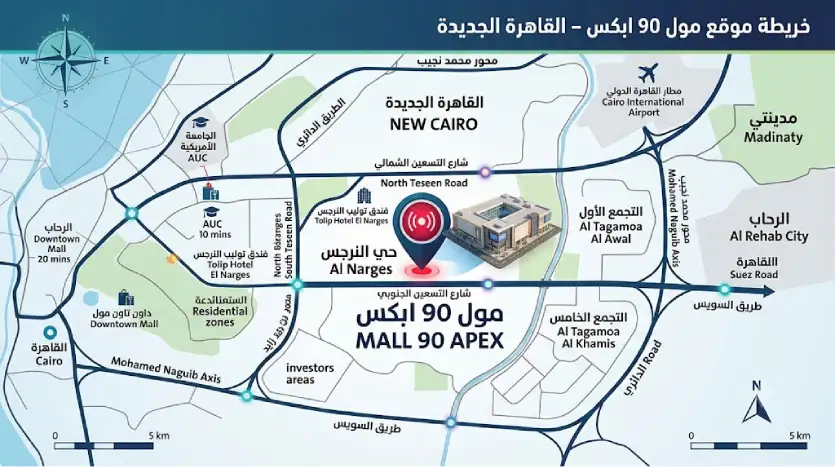 Location 90 Apex Mall