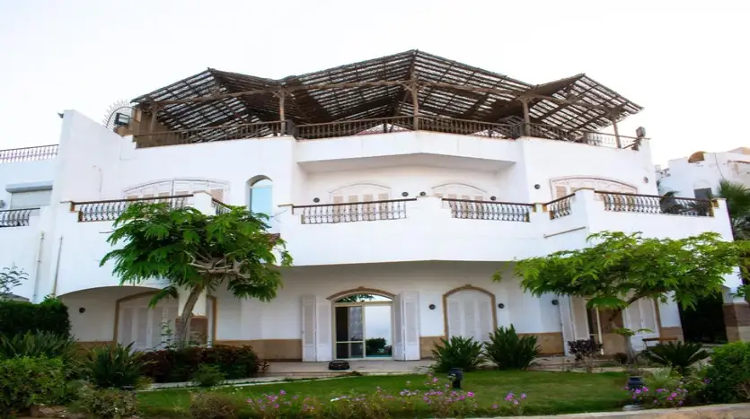 شاليه للبيع 95 متر متشطب بالكامل في قرية louly beach ain sokhna قرية convoy