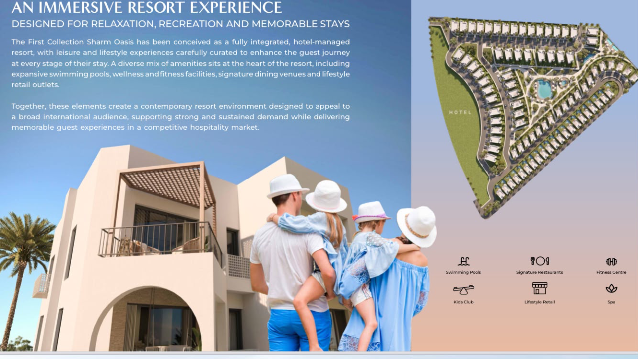 Master plan the first collection sharm oasis 