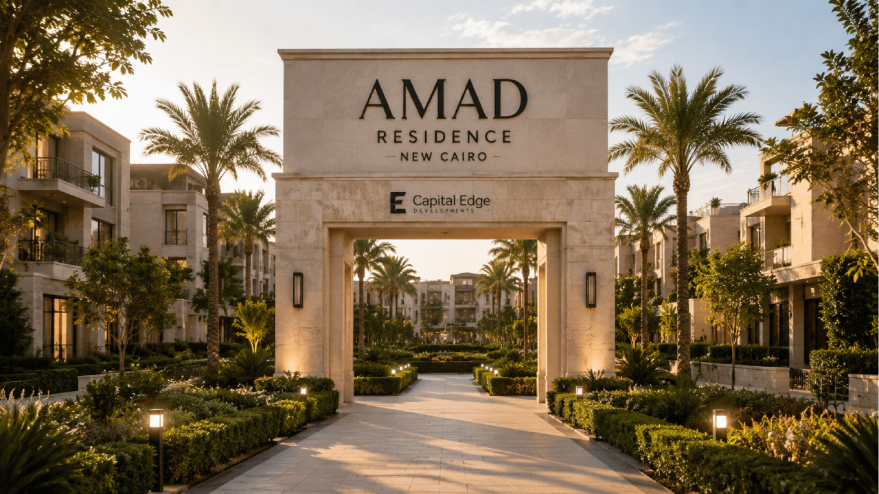 كمبوند أماد ريزيدنس التجمع الخامس AMAD Residence New Cairo