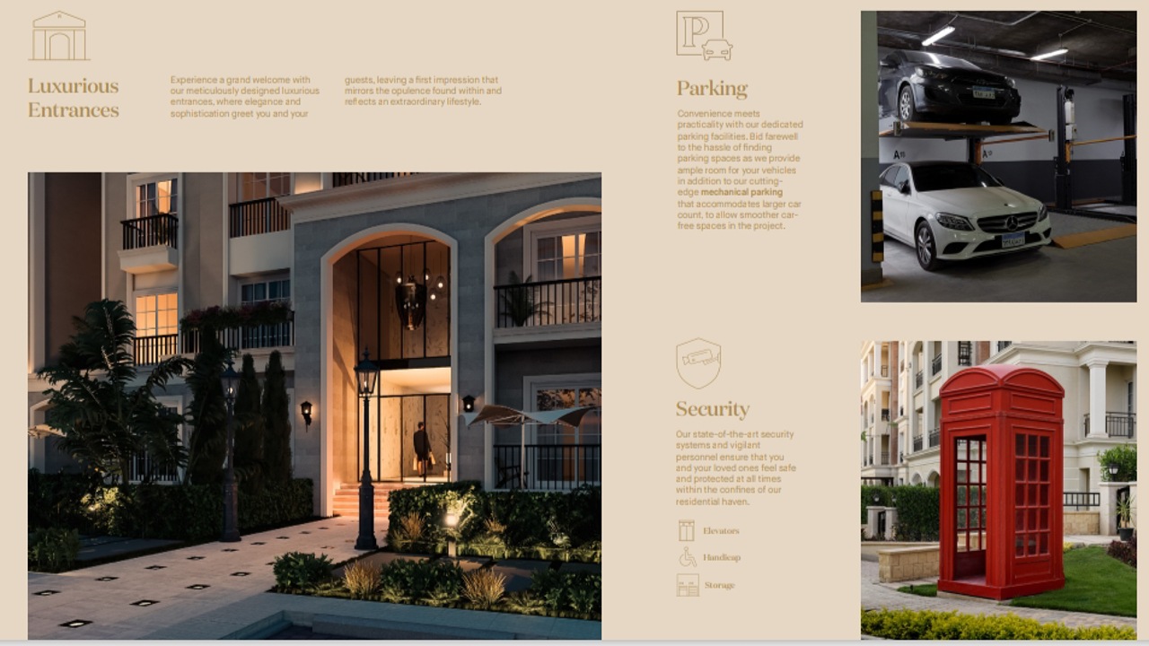 مرافق مشروع ريجنتس سكوير 