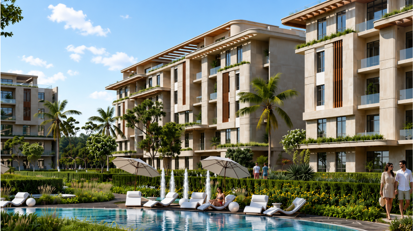 شقق للبيع في حدائق اكتوبر بالتقسيط calista gardens
