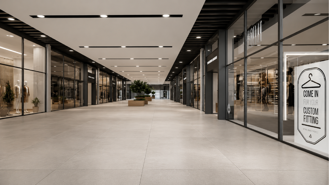 محل للبيع 77م في مول نجد بلازا التجمع الأول Najd Plaza Mall New Cairo
