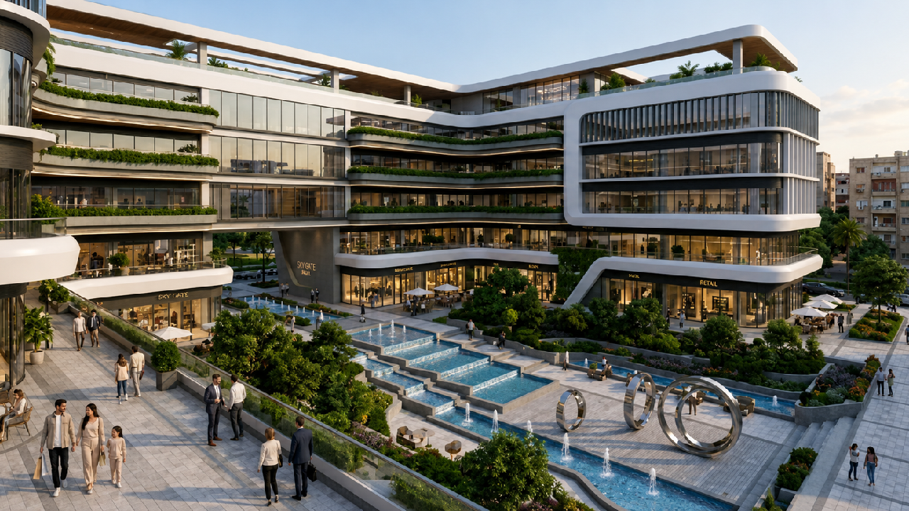 غرفة فندقية للبيع 36م في مول سكاي جيت أكتوبر Sky Gate Mall October