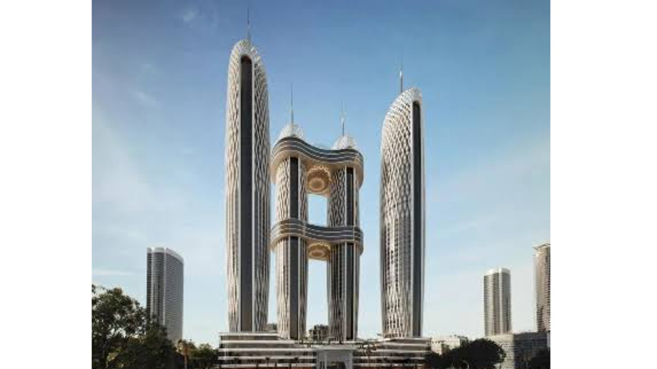 أحد أبراج العاصمة الإدارية 