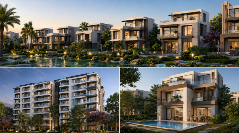 كمبوند وان هايد بارك التجمع الخامس One Hyde park new Cairo