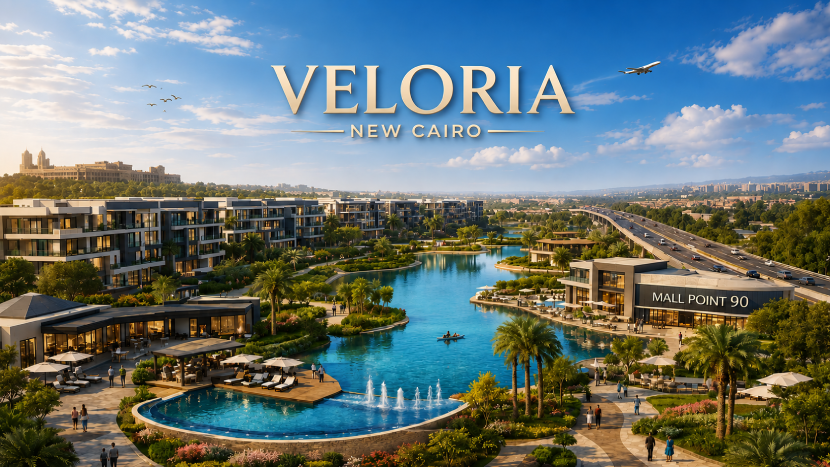كمبوند فلوريا التجمع الخامس Veloria New Cairo مساحات واسعار