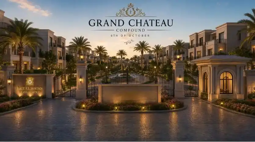 جراند شاتوه 6 أكتوبر Grand Chateau Compound|الدليل الشامل