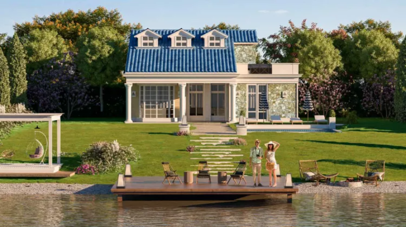 Lake House للبيع 293م في كمبوند كينجز واي ماونتن فيو 6 أكتوبر Kingsway