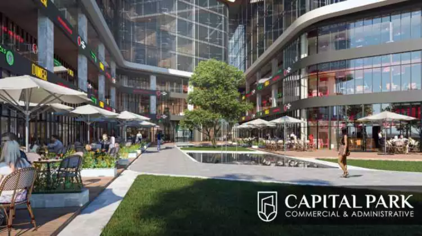 عياده للبيع 40م في مول كابيتال بارك تاور العاصمة الإدارية Capital park tower