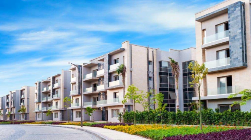 شقة للبيع 130م + 66م جاردن في كمبوند جاليريا مون فالي التجمع الخامس Galleria Moon Valley
