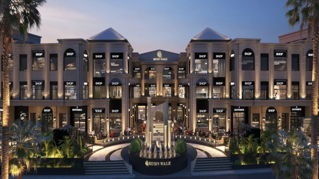 عيادة طبية للبيع 25متر متشطبة بالكامل فى العاصمة الادارية مول eden walk