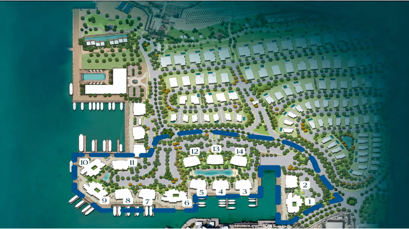 master plan Marassi Emaar misr