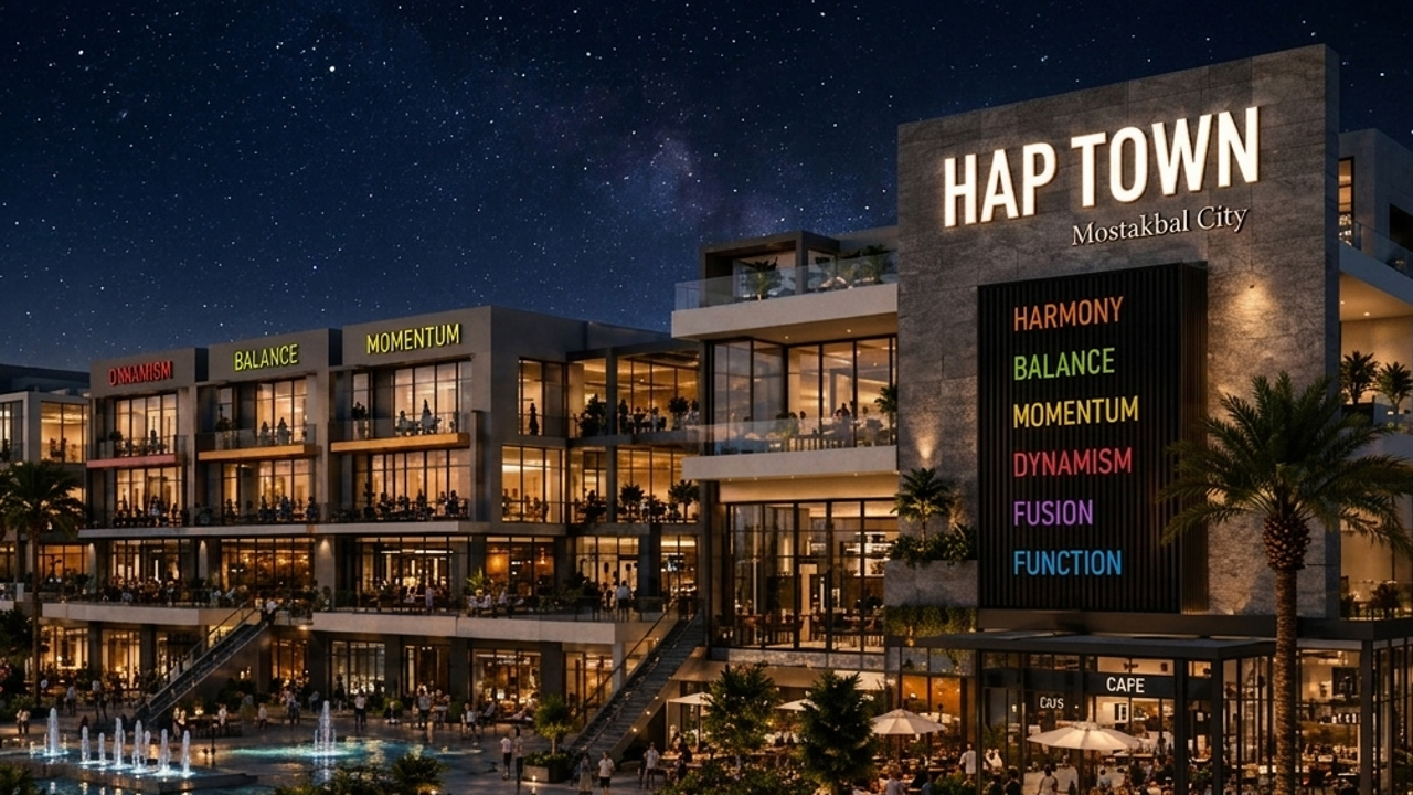 مول هب تاون حسن علام المستقبل سيتي Hap Town Mostakbal City