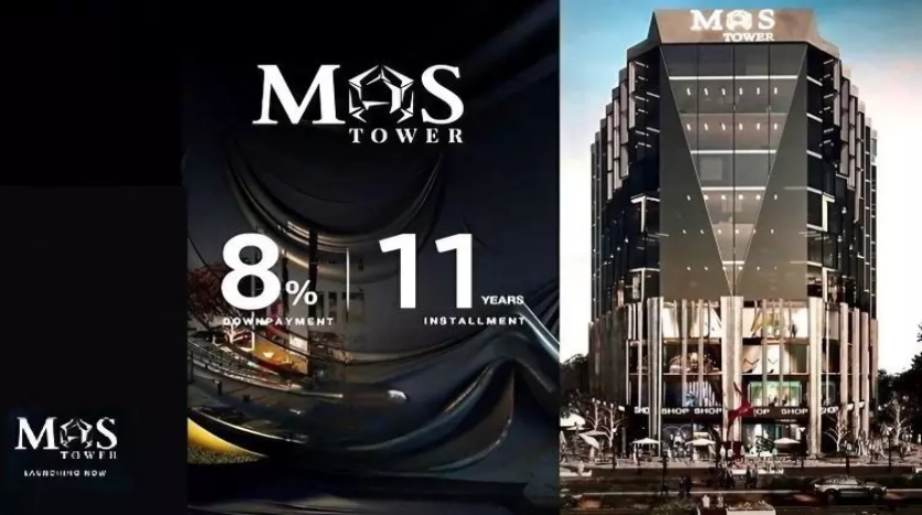 عياده للبيع 38م في ماس تاور العاصمة الإدارية الجديدة Mas Tower New Capital