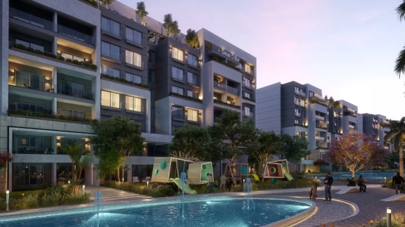 شقة للبيع 115م في كمبوند ريزيدنس 8 Residence 8 New Capital
