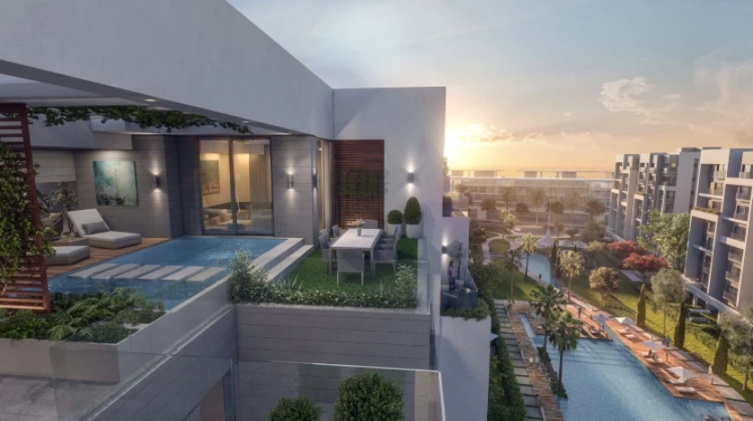 شقة للبيع 245م بروف في كمبوند ريزيدنس 8 Residence 8 New Capital
