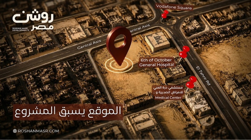 خريطة مشروع روشن مصر الجديد
