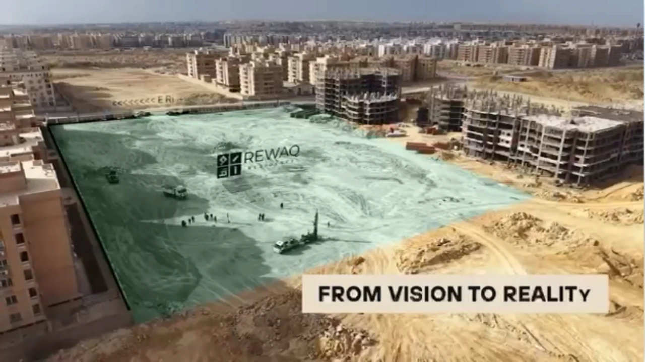 شقة للبيع 119م في كمبوند رواق ريزيدنس التجمع الخامس Rewaq Residence