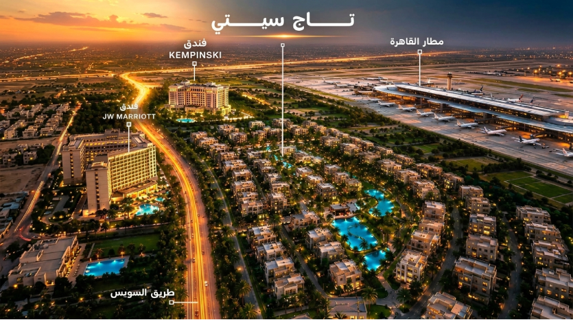 مرحلة تاج سيتي الجديدة مدينة مصر