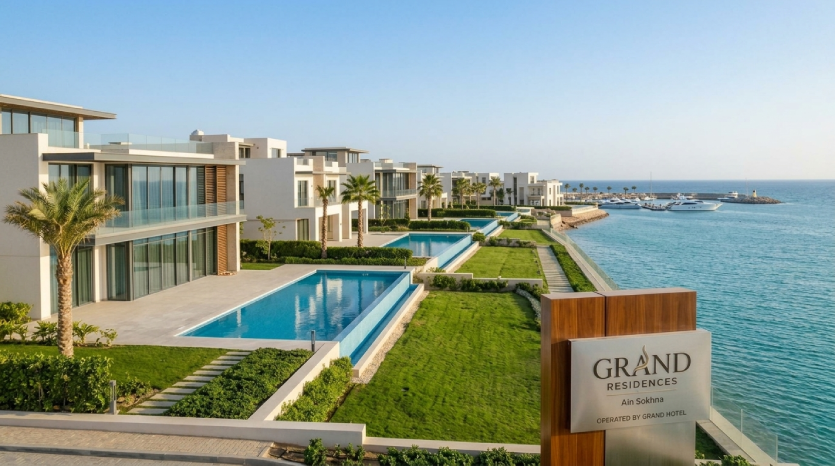 فيلا للبيع 220م في جراند ريزيدنس العين السخنة Grand Residences Ain Sokhna