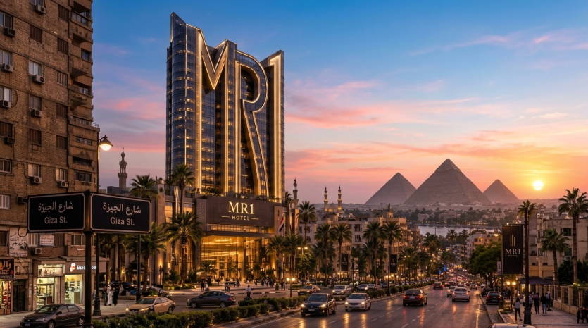 شقق فندق mr1 giza downtown