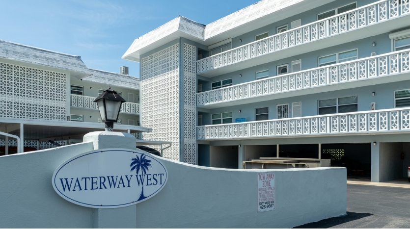 كمبوند واتر واي ويست الشيخ زايد Waterway West Zayed تفاصيل كاملة