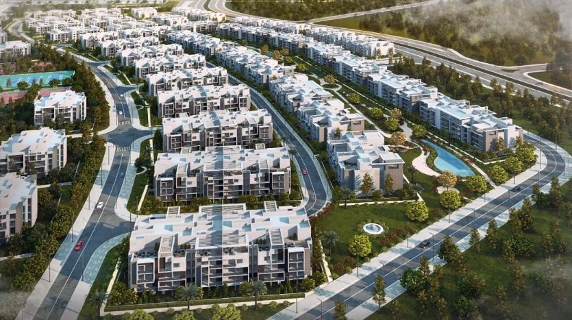 تصميمات كمبوندات التجمع الاول
