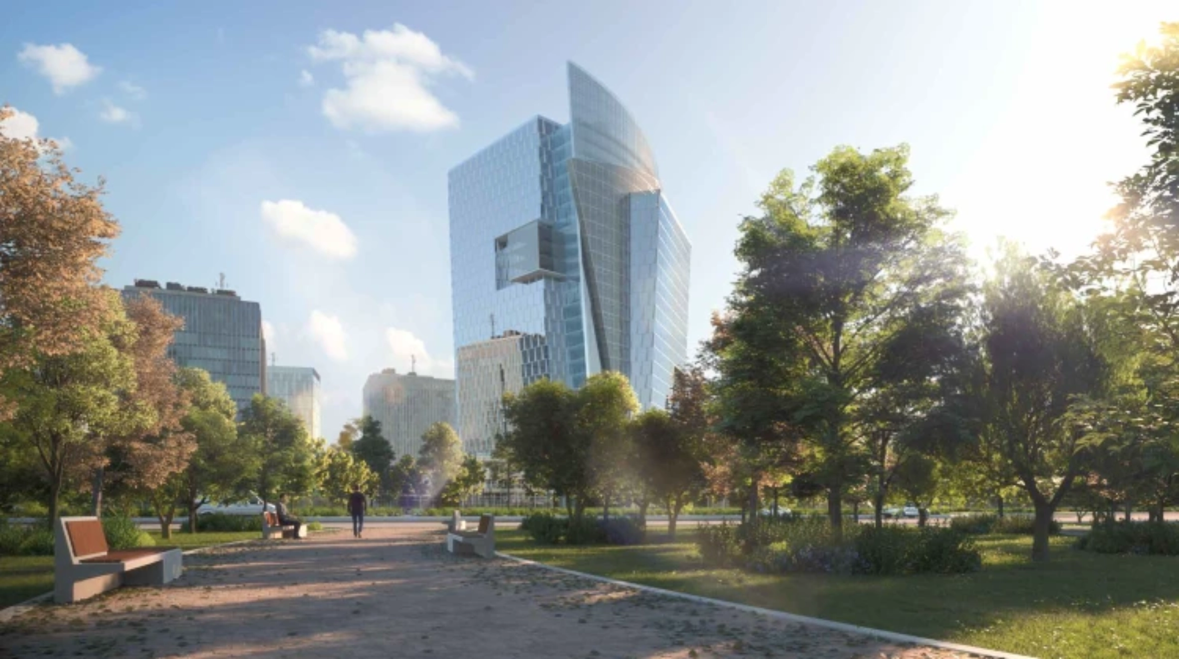 عياده للبيع 67م في مول بوديا تاور العاصمة الإدارية Podia Tower