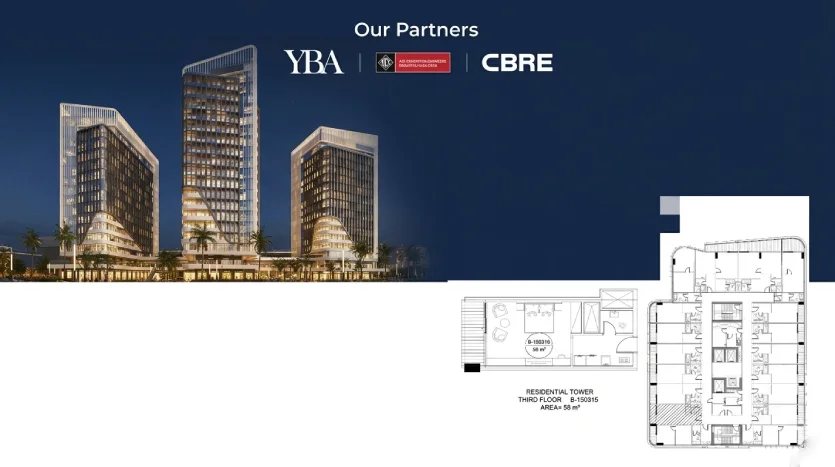 صيداليه للبيع 60م في مول بولمان تاور العاصمة الإدارية Pullman Towers New Capital