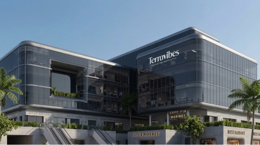 محل تجاري للبيع 45م في مول تيرا فايبس Mall Terra Vibes بالتقسيط