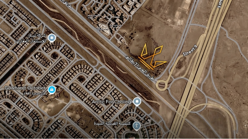 location crowen giza towers