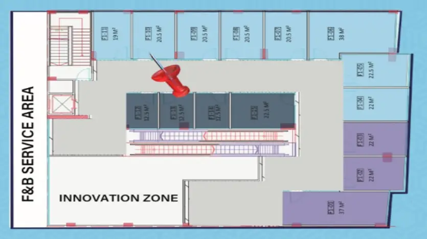 محل 20,5م الدور الارضي للبيع في مول تيك فيرا التجمع الخامس Tekvera Mall New Cairo