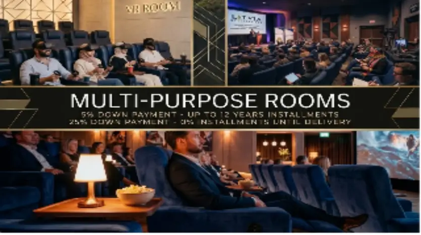 Multi Purpose Rooms للبيع لاول مرة في العاصمة في مول لاتفيا بيزنس هب Latvia Business Hub