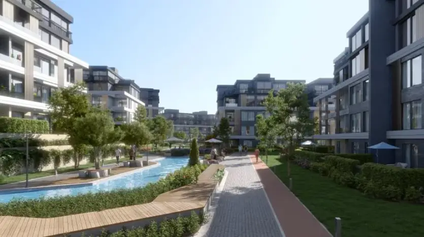 شقة 75م للبيع في كمبوند نوراي التجمع الخامس Compound Nurai New Cairo